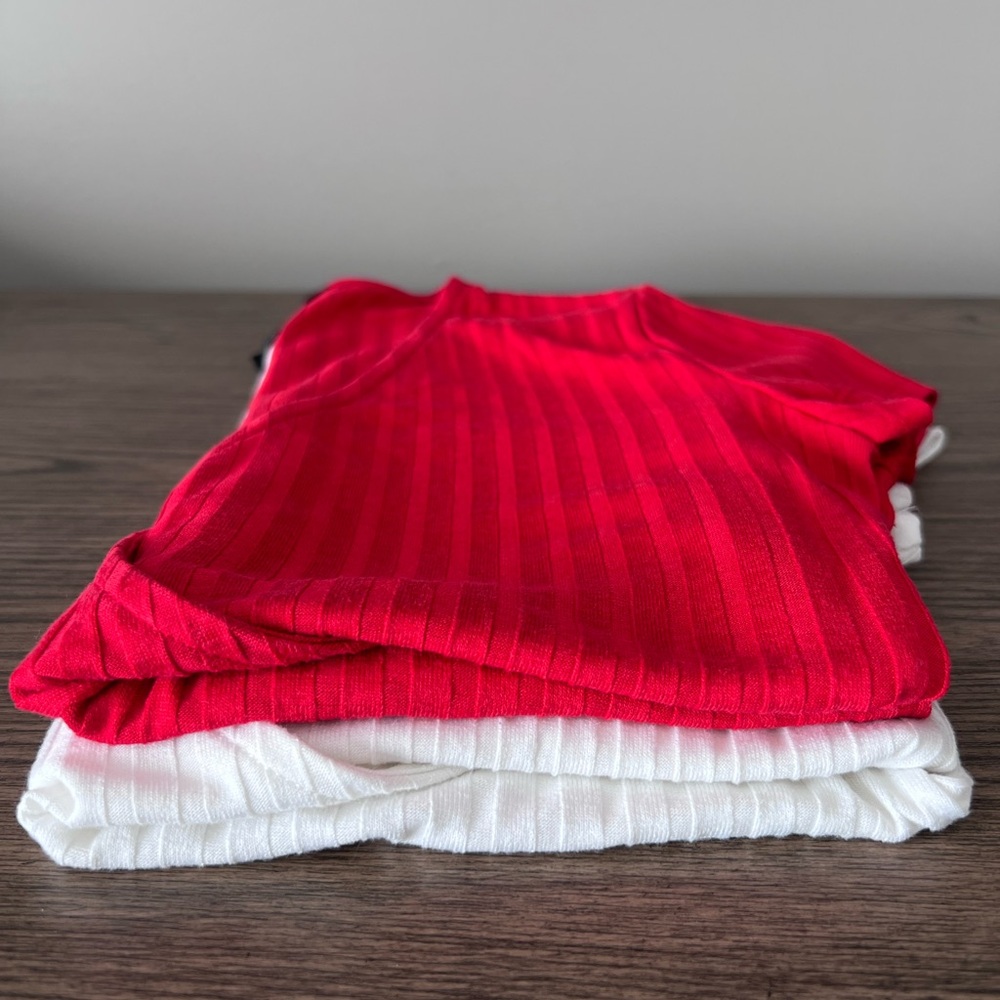 RW&CO xs top bundle red & white